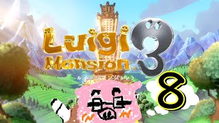 【ルイージマンション３】(概要欄必読) オヤマ～ンマミ～ヤ実況 オバキュームでオバケ退治～すいこみ８～