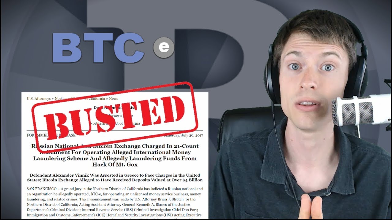 BREAKING NEWS: Bitcoin exchange BTC-e under fire from US Department of Justice