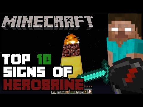 How to know if HEROBRINE is in your Minecraft World