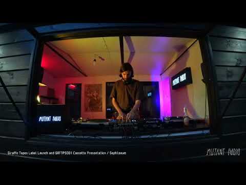 Saphileaum @ Mutant Radio (giraffe tapes label launch)