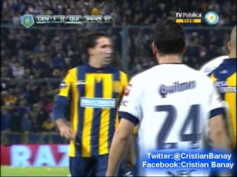 Rosario Central 2 Quilmes 0 (Relato Walter Hugo) Torneo Inicial 2013 Los goles (4/8/2013)