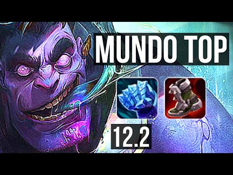 MUNDO vs POPPY (TOP) | Rank 5 Mundo, 1/0/7 | EUW Challenger | 12.2