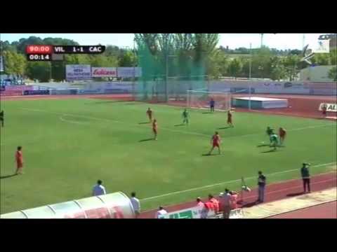 Remontada del Cacereño al Villanovense en el descuento