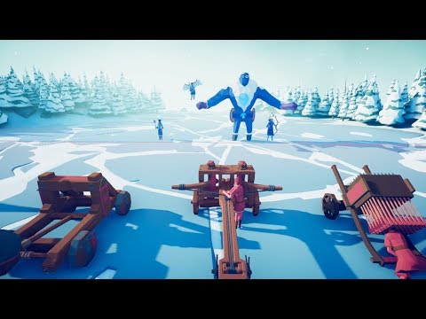 Siege Units - Catapult, Ballista, and Hwacha 3v1 Every Unit | TABS Unit Showcase #4