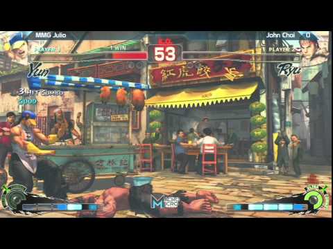 SSF4: MMG Julio vs John Choi - Alpha Clash 12
