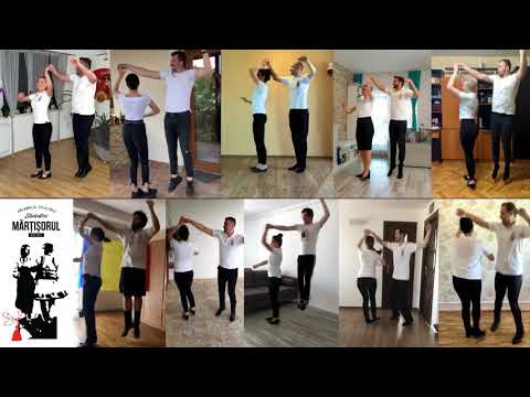 Ansamblul Folcloric Mărțișorul   Dans de pe Valea Arieșului, repetiții on-line