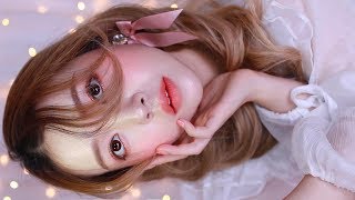Eng CC)해피 밸런타인데이!💝 로맨틱한 트윙클 코랄 메이크업✨💖 / Valentine&#39;s Day Coral Make-up / 데이트 메이크업 / 에이블리 Avley