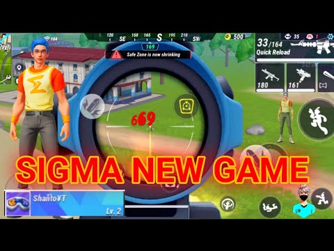Sigma Gameplay   New Battle Royale Game Android apk | Sigma  EL NUEVO FREE FIRE 2023