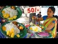 Hard Working Women Selling Cheapest Roadside Unlimited Meals StreetFood