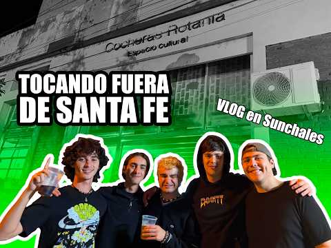 Tocando POR PRIMERA VEZ afuera de Santa Fe | VLOG en Sunchales
