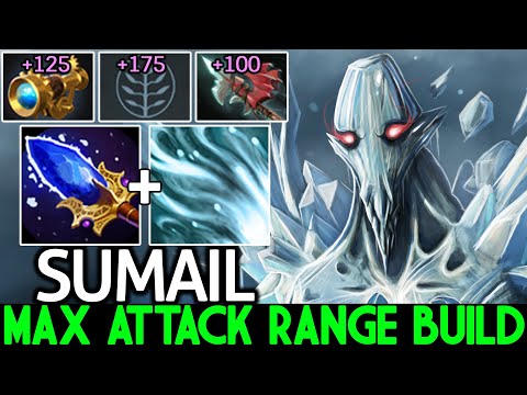 SUMAIL [Ancient Apparition] Crazy Damage with Max Attack Range Build Dota 2