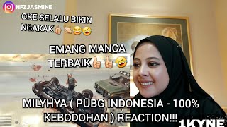 Download lagu MILYHYA ( PUBG INDONESIA - 100% KEBODOHAN ) REACTION!!! mp3