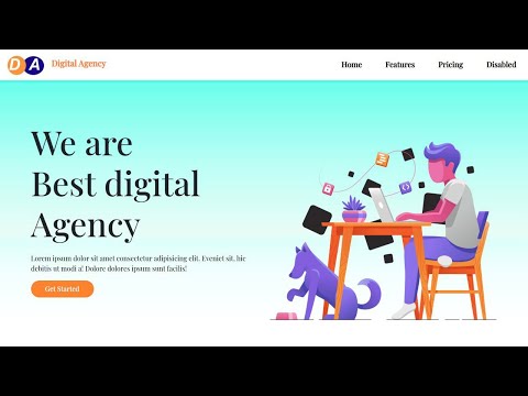 Responsive Bootstrap Website Start To Finish with Bootstrap 4, HTML5 & CSS3