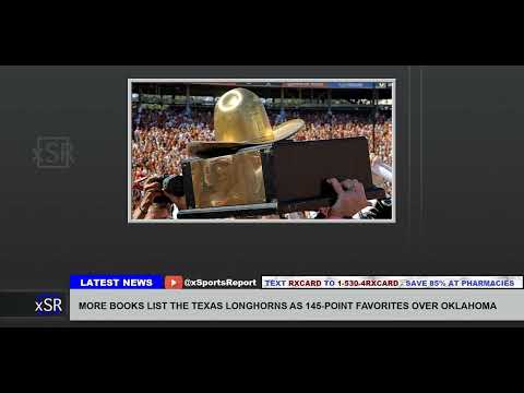More Books List The Texas Longhorns As 145 Point Favorites Over Oklahoma