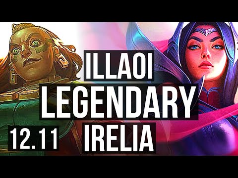 ILLAOI vs IRELIA (TOP) | Rank 6 Illaoi, 7 solo kills, 800+ games, 1.3M mastery | NA Master | 12.11