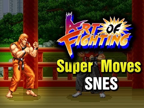 art of fighting super nintendo golpes