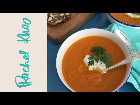 Rachel Khoo's Roast Carrot Soup