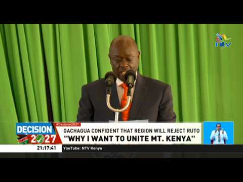 'Why I want to unite Mt Kenya:' Rigathi Gachagua speaks out after consultations at Wamunyoro