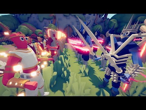 Evil Army VS Good Army ,Void Monarch VS Chronomancer Totally Accurate Battle Simulator TABS,  gaming