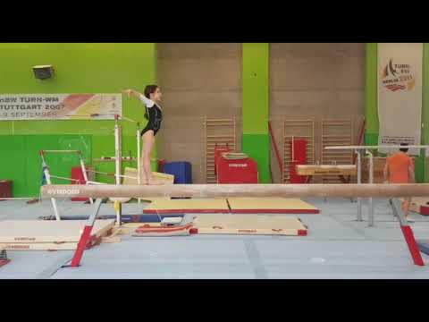 FLGym - GAF - Poutre (Balken) - Niveau 1