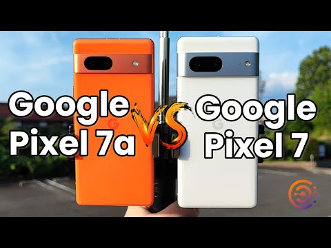 Google Pixel 7a vs Pixel 7 Video Camera Comparison! 4K UHD!