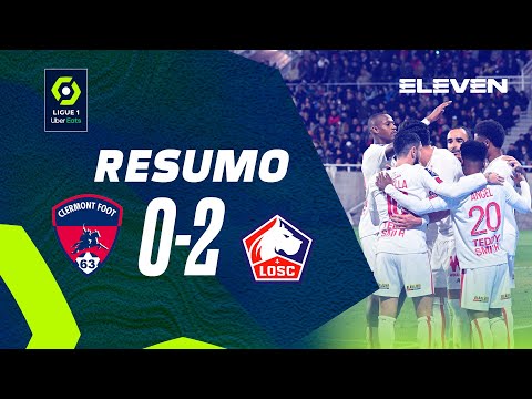 Clermont 0-2 Lille (L1 2022/23)