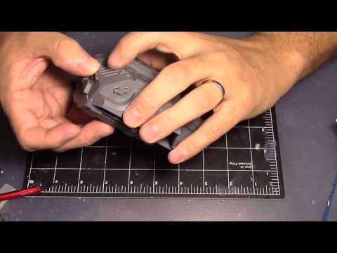 Deathwatch Corvus Blackstar #3 Wing Assembly and Magnet placement