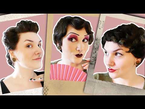 VINTAGE HAIRSTYLES // 3 Ways I Style My Short Hair for HISTORICAL & RETRO LOOKS