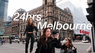 How To Spend 24hrs in Melbourne - cost, food, hidden gems | TRAVEL VLOG