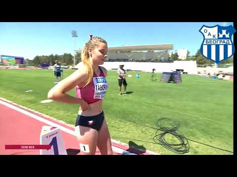 JOVANA MILOŠEVIĆ • 200m 24,80s PB 05.07.'22. • European U18 championship, 13th place ❕