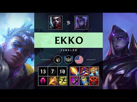 Ekko Jungle vs Bel'Veth - NA Challenger Patch 25.13