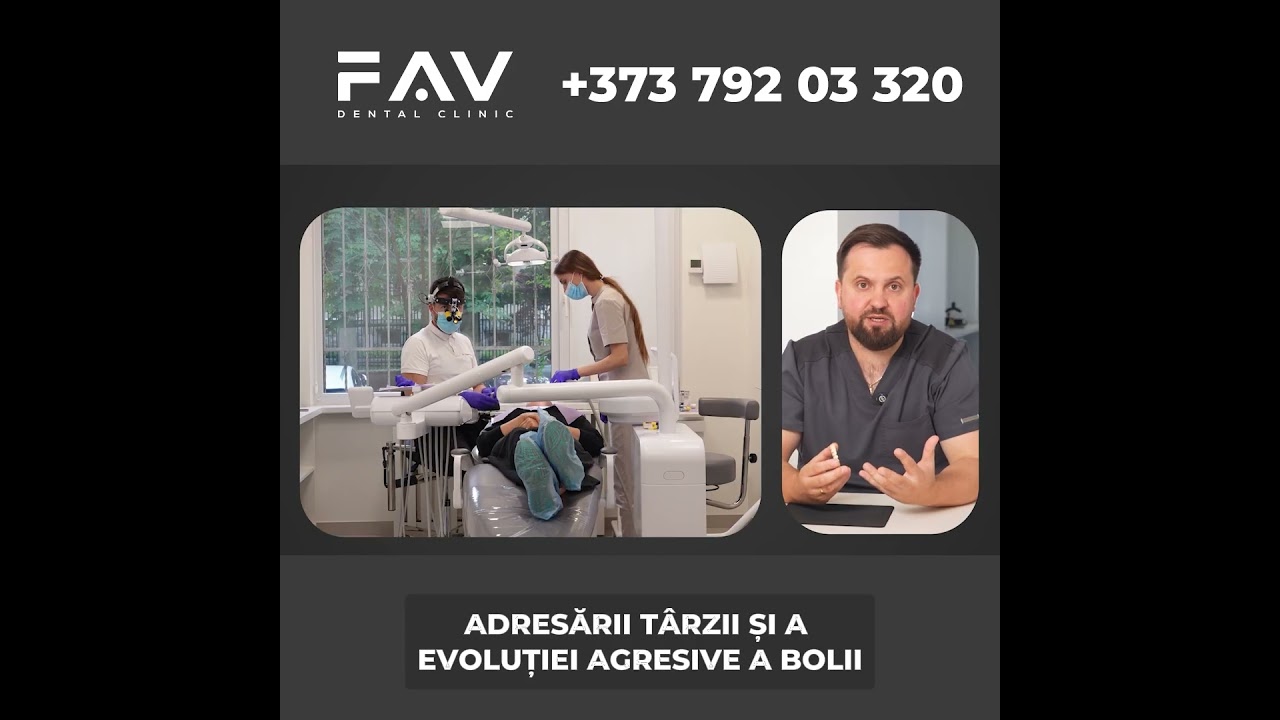Vă prezentăm cazul unei paciente de 30 de ani, diagnosticată cu parodontoză severă.