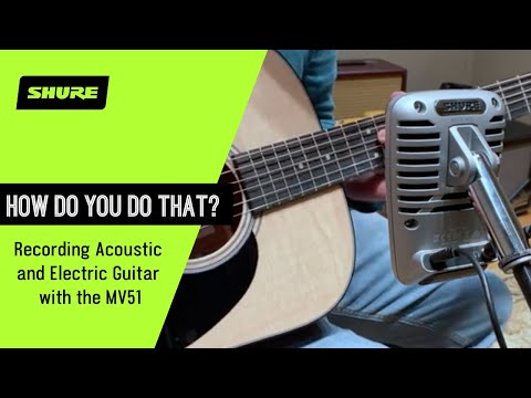 MV51 How Do You Do That Acoustic/Electric Guitar