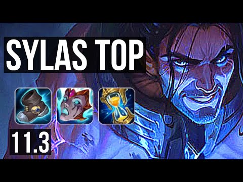 SYLAS vs GNAR (TOP) (DEFEAT) | 66% winrate, 6 solo kills | EUW Diamond | v11.3