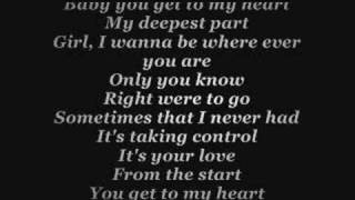 Aaron Carter - You get to my heart with lyrics