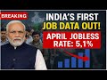 India S First Monthly Unemployment Report Released April Jobless Rate At 5 1