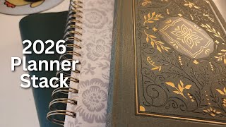 Planner Stack 2026 (And reading journal flipthrough)