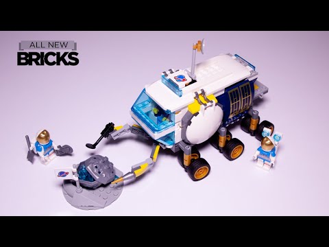 Vidéo LEGO City 60348 : Le véhicule d’exploration lunaire