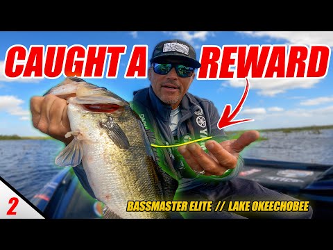I CAUGHT a REWARD! - Bassmaster Elite Lake Okeechobee (Practice) - UFB S3 E02