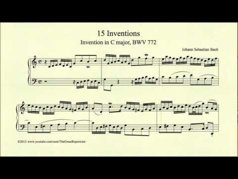 Invention in C Piano Performance Video