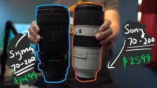 A Cheaper Sony Alternative? Sigma 70-200 F2.8 Sport Lens