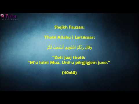 Pse nuk pranohen lutjet tona - Fauzan