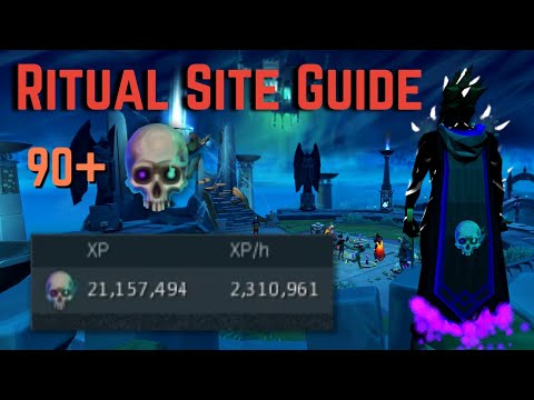 Level 90+ Ritual Guide - 1.2-2.5m Necromancy XP/HR!!!