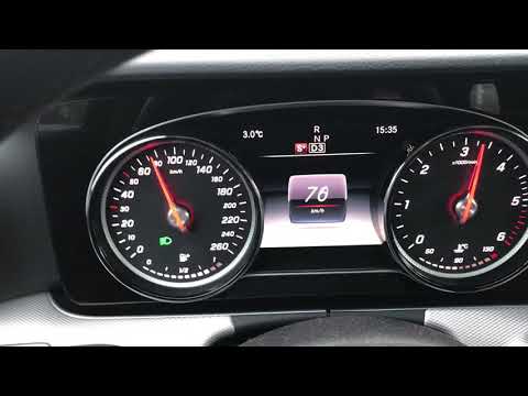 Mercedes-Benz E 220 d Beschleunigung 0-160 km/h bj.2017
