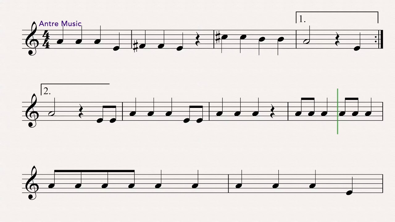 Old MacDonald Had a Farm - Easy Violin Sheet Music