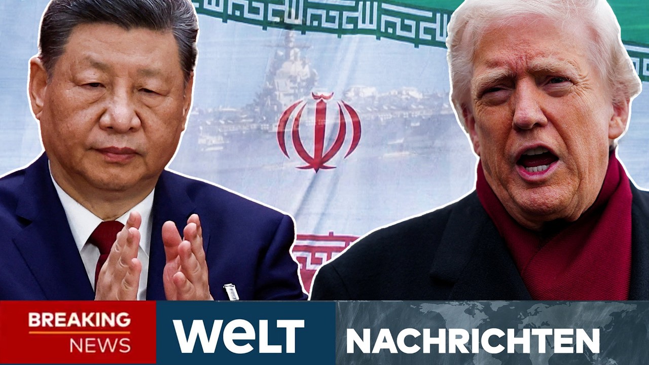 IRAN: Teheran tobt wegen Blockade! Uran-Deal? Erste Details aus Dialog mit Trump | WELT LIVE