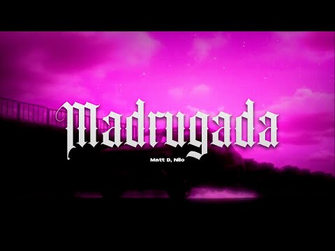 DJ Matt D, Nilo - Madrugada (Visualizer)
