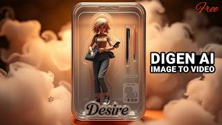 Digen AI: Free AI Video Generator - Animate Images & Earn Daily Credits!