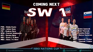 FINAL - Simple Women 1 - ISBO NATIONS CUP 2015 (Crossminton / SpeedBadminton)