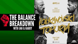 The Balance Breakdown - UFC 298 Review